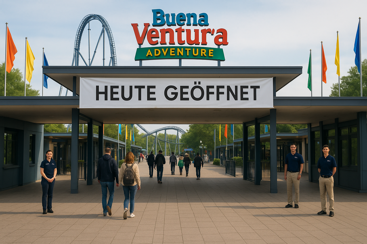 Aktuelle Information zum Parkbetrieb: Buena Ventura Adventure ist wieder geöffnet